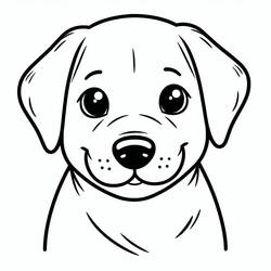 Desenho Labrador (Animais) #220727 para imprimir e colorir