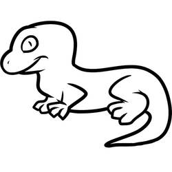Desenho Lagarto (Animais) #179633 para imprimir e colorir