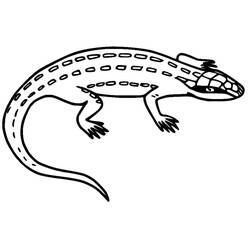 Desenho Lagarto (Animais) #179635 para imprimir e colorir