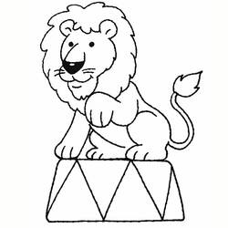 Página para colorir: Leão (animais) #10246 - Páginas para Colorir Imprimíveis Gratuitamente