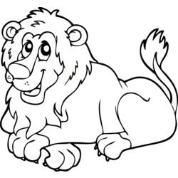 Página para colorir: Leão (animais) #10268 - Páginas para Colorir Imprimíveis Gratuitamente