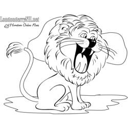 Página para colorir: Leão (animais) #10323 - Páginas para Colorir Imprimíveis Gratuitamente