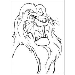 Página para colorir: Leão (animais) #10343 - Páginas para Colorir Imprimíveis Gratuitamente