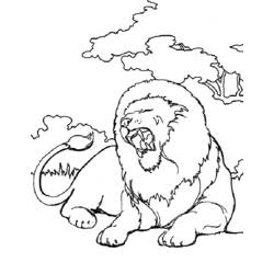 Página para colorir: Leão (animais) #10360 - Páginas para Colorir Imprimíveis Gratuitamente