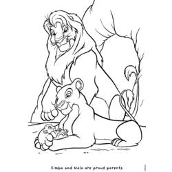 Página para colorir: Leão (animais) #10371 - Páginas para Colorir Imprimíveis Gratuitamente