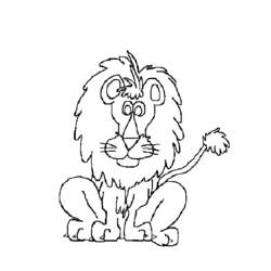 Página para colorir: Leão (animais) #10387 - Páginas para Colorir Imprimíveis Gratuitamente