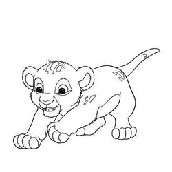 Página para colorir: Leão (animais) #10403 - Páginas para Colorir Imprimíveis Gratuitamente