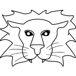 Página para colorir: Leão (animais) #10414 - Páginas para Colorir Imprimíveis Gratuitamente