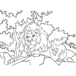 Página para colorir: Leão (animais) #10418 - Páginas para Colorir Imprimíveis Gratuitamente