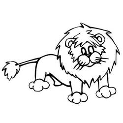 Página para colorir: Leão (animais) #10424 - Páginas para Colorir Imprimíveis Gratuitamente
