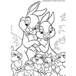 Página para colorir: lebre (animais) #10132 - Páginas para Colorir Imprimíveis Gratuitamente