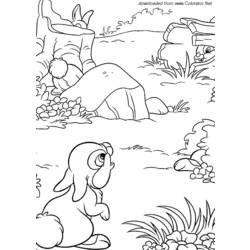 Página para colorir: lebre (animais) #10133 - Páginas para Colorir Imprimíveis Gratuitamente