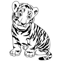 Página para colorir: Leopardo (animais) #9767 - Páginas para Colorir Imprimíveis Gratuitamente