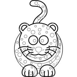 Página para colorir: Leopardo (animais) #9808 - Páginas para Colorir Imprimíveis Gratuitamente
