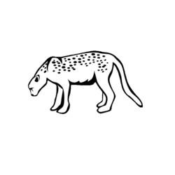 Página para colorir: Leopardo (animais) #9839 - Páginas para Colorir Imprimíveis Gratuitamente