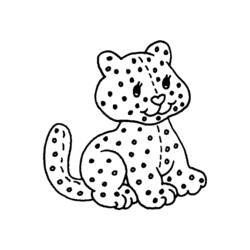 Página para colorir: Leopardo (animais) #9862 - Páginas para Colorir Imprimíveis Gratuitamente