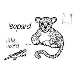 Página para colorir: Leopardo (animais) #9871 - Páginas para Colorir Imprimíveis Gratuitamente