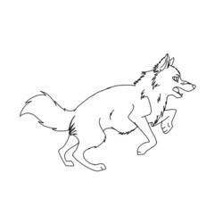 Página para colorir: Lobo (animais) #10472 - Páginas para Colorir Imprimíveis Gratuitamente
