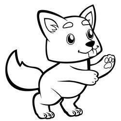 Página para colorir: Lobo (Animais) #175232 - Páginas para Colorir Imprimíveis Gratuitamente