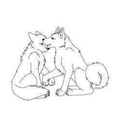 Página para colorir: Lobo (Animais) #175233 - Páginas para Colorir Imprimíveis Gratuitamente