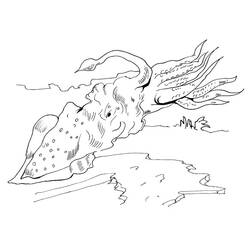 Página para colorir: Lula (Animais) #208878 - Páginas para Colorir Imprimíveis Gratuitamente