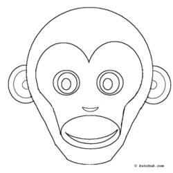 Página para colorir: Macaco (animais) #14215 - Páginas para Colorir Imprimíveis Gratuitamente