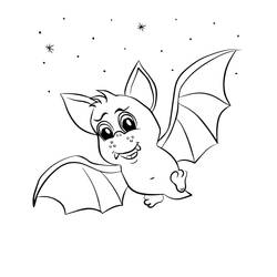 Desenho Morcego (Animais) #212482 para imprimir e colorir