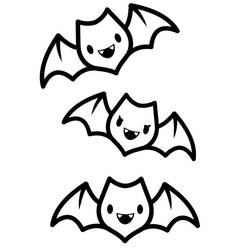 Desenho Morcego (Animais) #212509 para imprimir e colorir