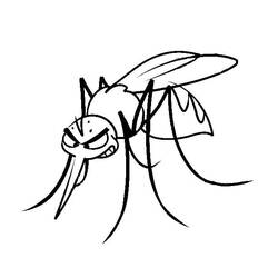 Desenho Mosquito (Animais) #207159 para imprimir e colorir