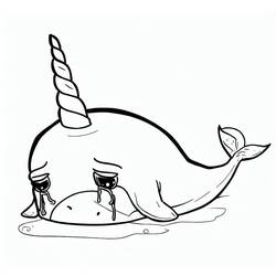 Desenho Narval (Animais) #186637 para imprimir e colorir