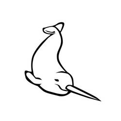 Desenho Narval (Animais) #186651 para imprimir e colorir