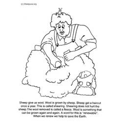 Página para colorir: Ovelha (animais) #11411 - Páginas para Colorir Imprimíveis Gratuitamente