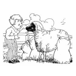 Página para colorir: Ovelha (animais) #11495 - Páginas para Colorir Imprimíveis Gratuitamente