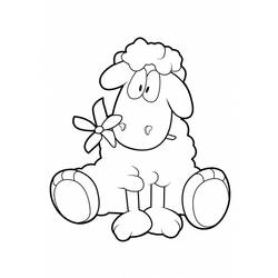 Página para colorir: Ovelha (animais) #11520 - Páginas para Colorir Imprimíveis Gratuitamente