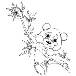 Página para colorir: Panda (animais) #12453 - Páginas para Colorir Imprimíveis Gratuitamente