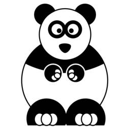 Página para colorir: Panda (animais) #12538 - Páginas para Colorir Imprimíveis Gratuitamente
