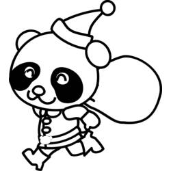 Página para colorir: Panda (animais) #12544 - Páginas para Colorir Imprimíveis Gratuitamente