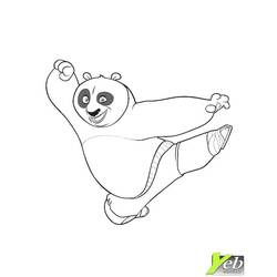 Página para colorir: Panda (animais) #12613 - Páginas para Colorir Imprimíveis Gratuitamente