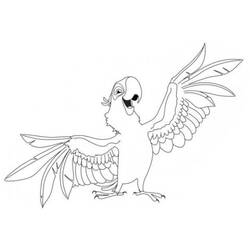 Página para colorir: Papagaio (animais) #16119 - Páginas para Colorir Imprimíveis Gratuitamente