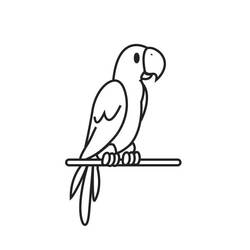 Página para colorir: Papagaio (animais) #16148 - Páginas para Colorir Imprimíveis Gratuitamente