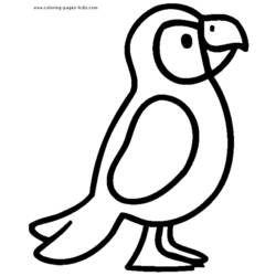 Página para colorir: Papagaio (animais) #16162 - Páginas para Colorir Imprimíveis Gratuitamente