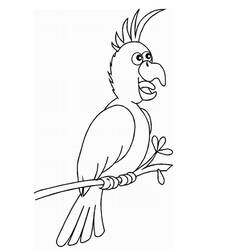 Página para colorir: Papagaio (animais) #16207 - Páginas para Colorir Imprimíveis Gratuitamente