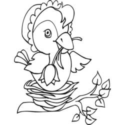 Página para colorir: passarinhos (animais) #20130 - Páginas para Colorir Imprimíveis Gratuitamente