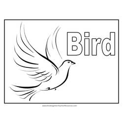 Página para colorir: pássaros (animais) #11907 - Páginas para Colorir Imprimíveis Gratuitamente