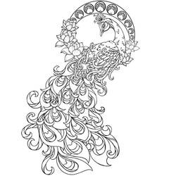 Desenho Pavão (Animais) #197575 para imprimir e colorir