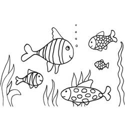 Página para colorir: Peixe (animais) #17061 - Páginas para Colorir Imprimíveis Gratuitamente