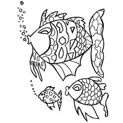 Página para colorir: Peixe (animais) #17077 - Páginas para Colorir Imprimíveis Gratuitamente