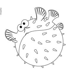 Página para colorir: Peixe (animais) #17097 - Páginas para Colorir Imprimíveis Gratuitamente