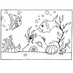 Página para colorir: Peixe (animais) #17176 - Páginas para Colorir Imprimíveis Gratuitamente