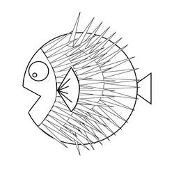 Desenho Peixe (Animais) #175173 para imprimir e colorir